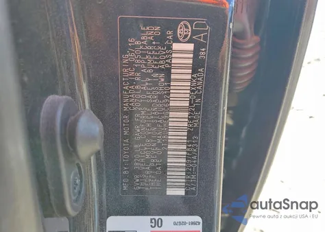 2016 Toyota Corolla L z USA, uszkodzony, nr VIN 2T1BURHE9GC692101